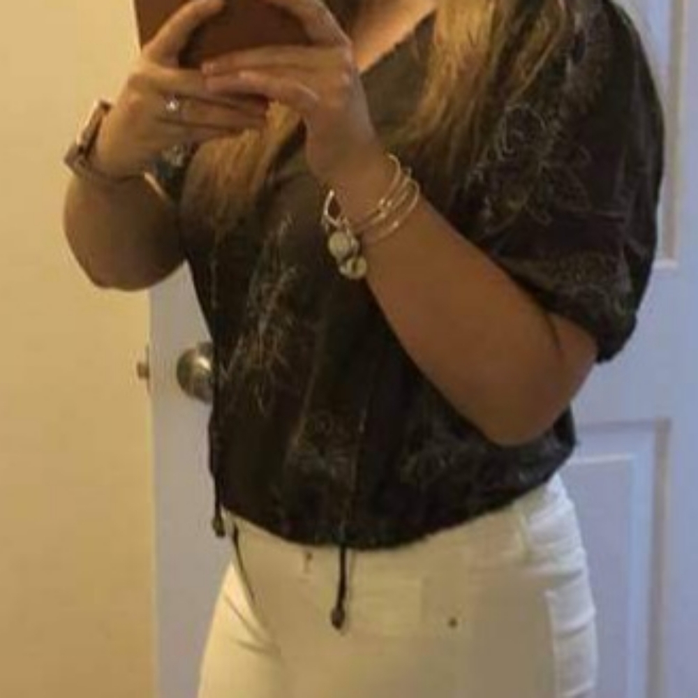 Brown shirt